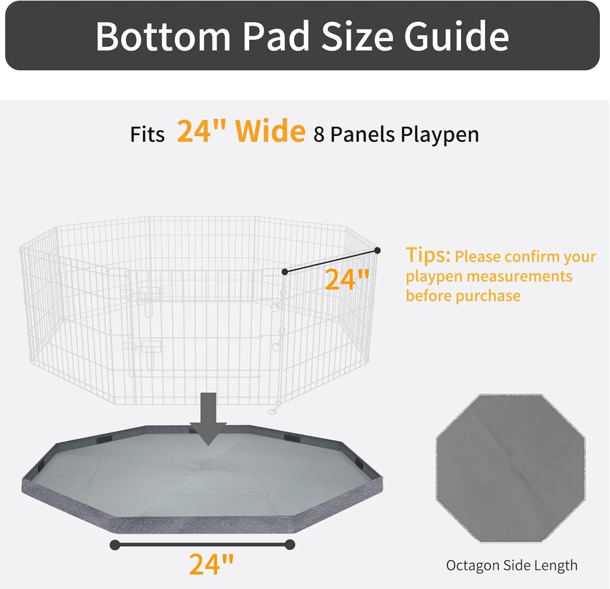 PETIME Playpen Floor Pad photo 1