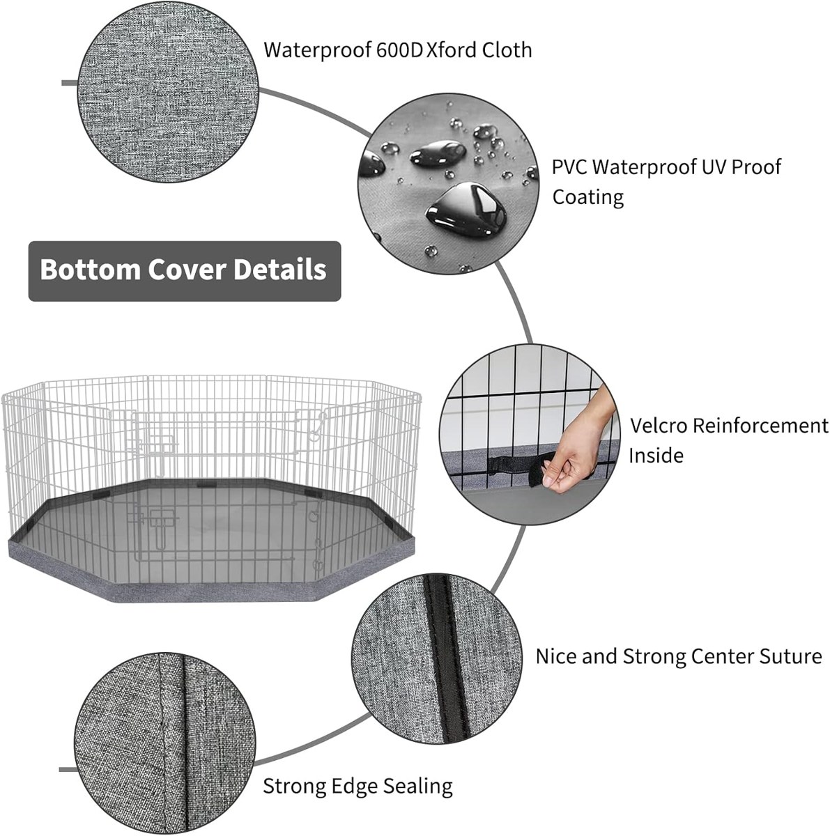 PETIME Playpen Floor Pad photo 2